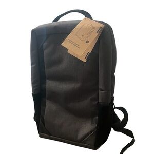 NWT Lenovo Business Casual 15.6 inch Laptop Padded Backpack in Black and Grey